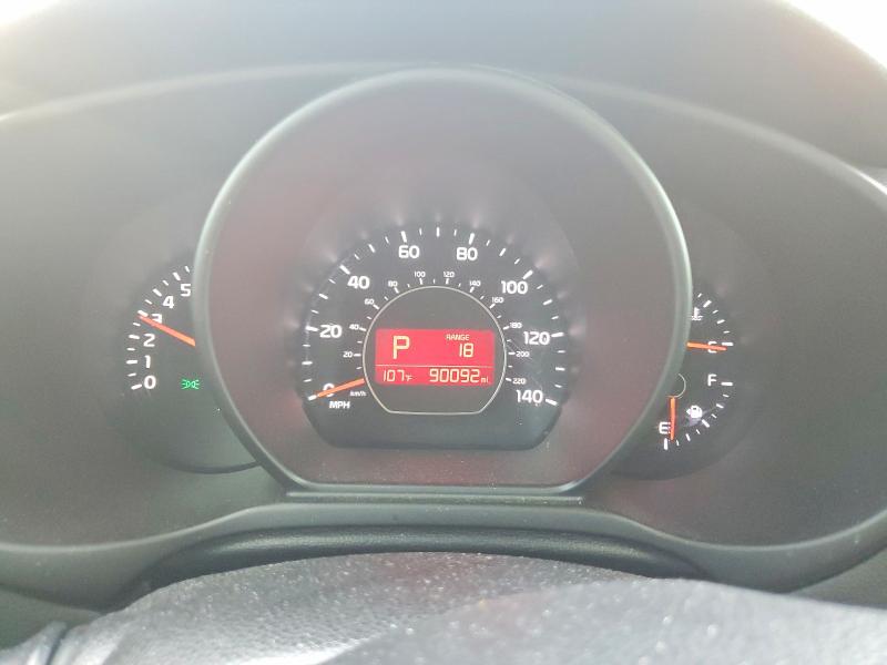 2018 Kia VIN KNDJP3A53J7599531 COPART salvage auction — FRONT END, Nv - Salvage Title, sold $1,550 on 2026-07-22 (photo 9)