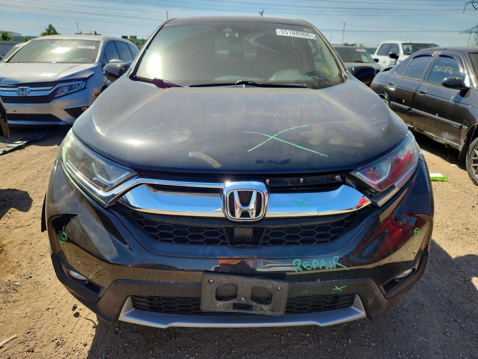 2018 Honda Cr-v VIN 7FARW2H54JE084283 COPART salvage auction — FRONT END, Il - Salvage Certificate, sold $7,800 on 2026-07-07 (photo 5)