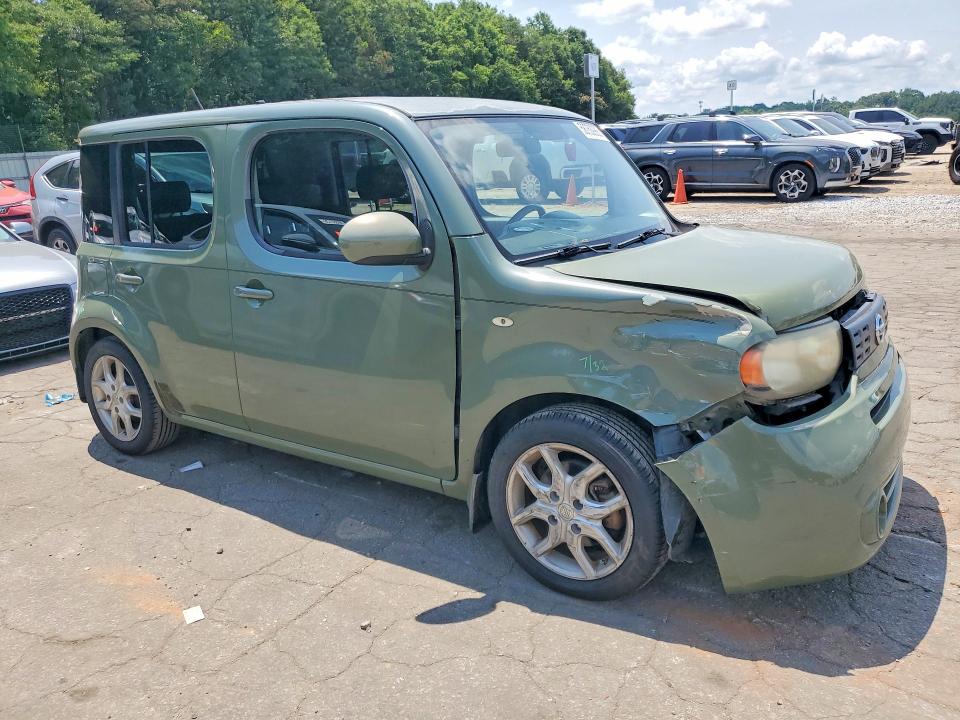 2009 Nissan Cube VIN JN8AZ28R39T123364 COPART salvage auction — FRONT END, Ga - Cert Of Title-Salvage, sold $550 on 2026-07-07 (photo 4)