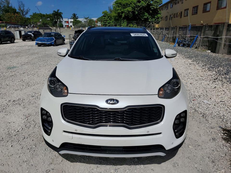 2018 Kia Sportage VIN KNDPR3A6XJ7404036 COPART salvage auction — SIDE, Fl - Cert Of Title Slvg Rebuildable, sold $4,500 on 2026-07-10 (photo 5)
