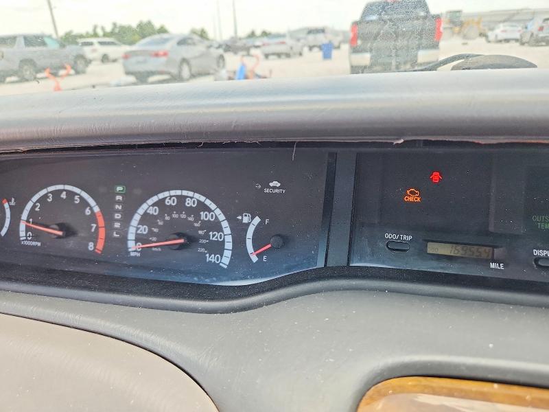 2001 Toyota Avalon VIN 4T1BF28BX1U132679 COPART salvage auction — FRONT END, Tx - Salvage Vehicle Title, sold $475 on 2026-07-09 (photo 9)