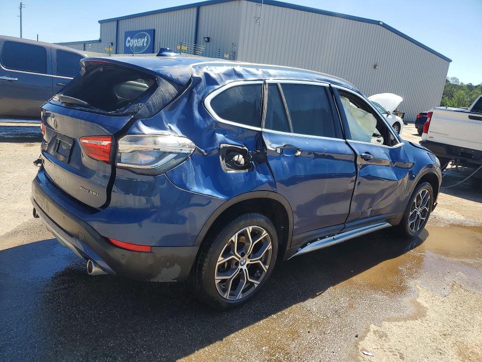 2021 BMW X1 VIN WBXJG9C05M5S54931 COPART salvage auction — ROLLOVER, Sc - Cert Of Title-Salvage, sold $1,650 on 2026-08-03 (photo 3)