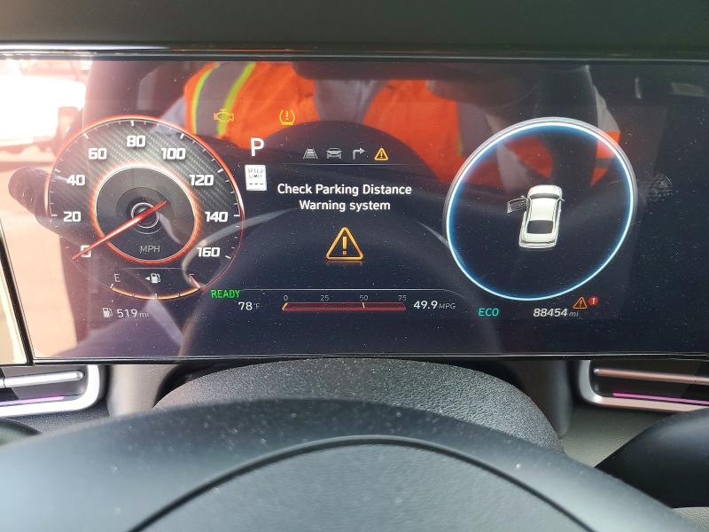 2024 Hyundai Elantra VIN KMHLN4DJ4RU105988 COPART salvage auction — REAR END, Ca - Salvage Certificate, sold $6,600 on 2026-07-20 (photo 9)
