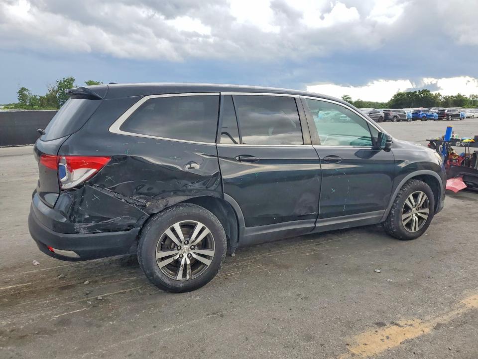 2016 Honda Pilot VIN 5FNYF5H5XGB021335 COPART salvage auction — REAR END, Fl - Cert Of Title Slvg Rebuildable, sold $4,750 on 2026-07-09 (photo 3)