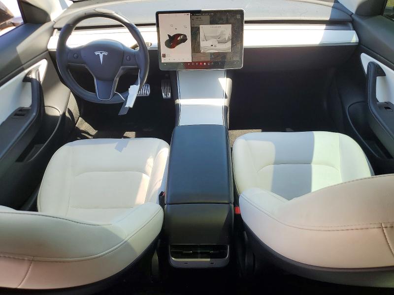 2020 Tesla Model 3 VIN 5YJ3E1EA1LF741172 COPART salvage auction — FRONT END, Ca - Salvage Certificate, sold $3,800 on 2026-07-24 (photo 8)