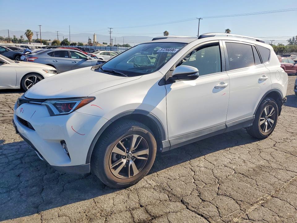 2018 Toyota VIN JTMWFREV0JJ197376 COPART salvage auction — REAR END, Ca - Salvage Certificate, sold $8,100 on 2026-07-16 (photo 1)