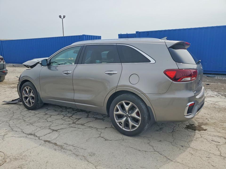 2019 Kia Sorento VIN 5XYPK4A52KG463409 COPART salvage auction — FRONT END, IN - CERT OF TITLE-SALVAGE TITLE, sold $3,000 on 2026-07-31 (photo 2)