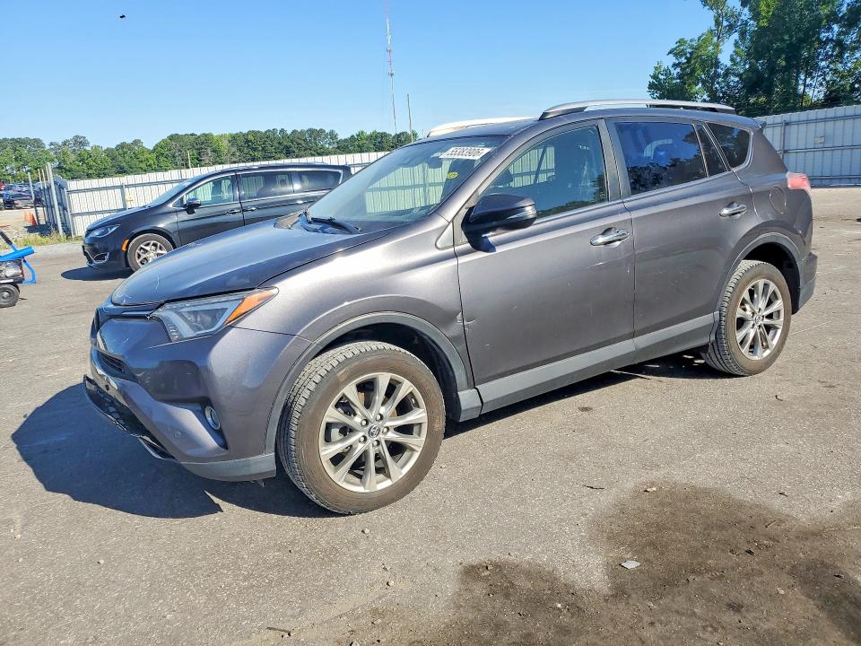 2016 Toyota Rav 4 VIN JTMYFREV8GJ084731 COPART salvage auction — REAR END, Nc - Salvage Certificate Of Title, sold $6,800 on 2026-07-16 (photo 1)