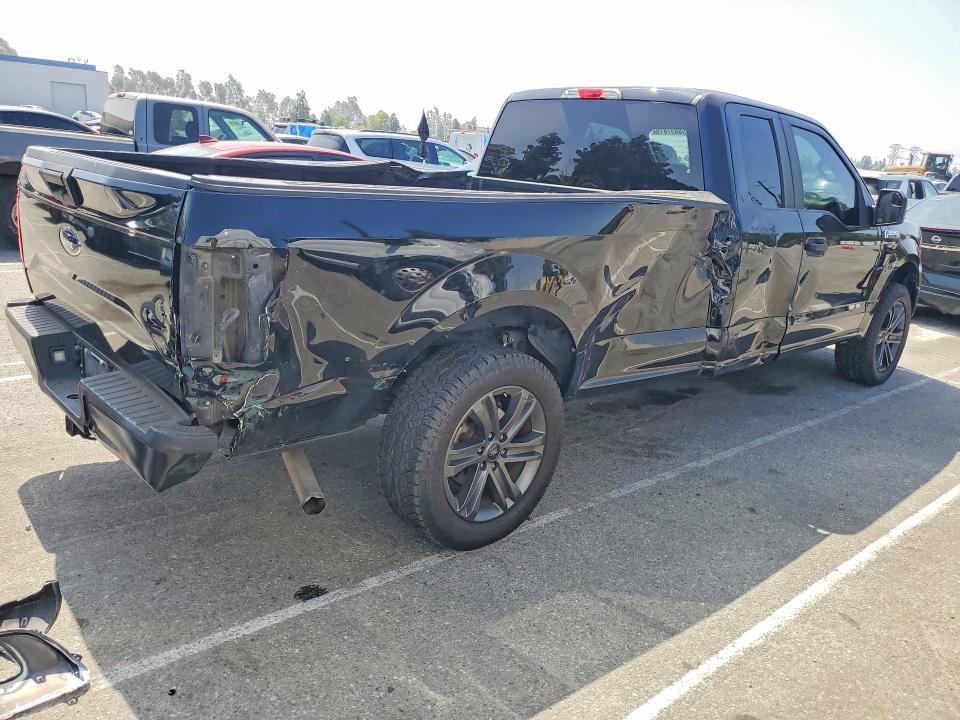 2018 Ford VIN 1FTEX1CP9JKD23985 COPART salvage auction — SIDE, Ca - Salvage Certificate, sold $3,350 on 2026-07-02 (photo 3)