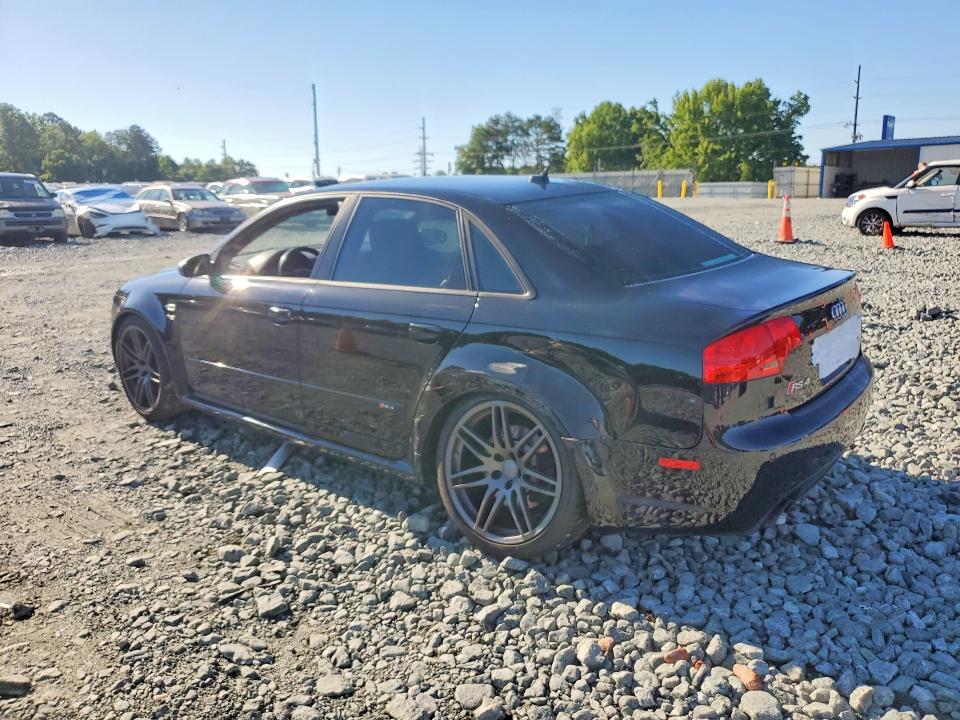 2008 Audi Rs4 VIN WUADU78E18N902186 COPART salvage auction — SIDE, Nc - Salvage Certificate Of Title, sold $21,100 on 2026-08-19 (photo 2)