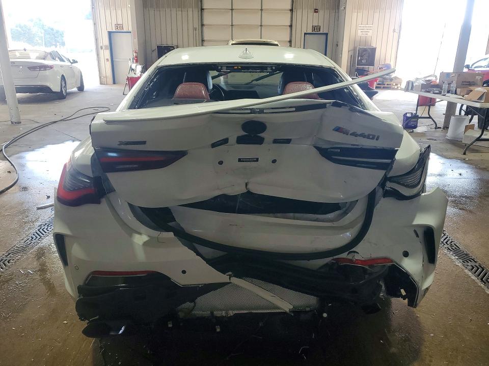 2021 BMW M4 VIN WBA13AR07MCF69615 COPART salvage auction — REAR END, Pa - Certificate Of Salvage, sold $15,000 on 2026-08-23 (photo 6)