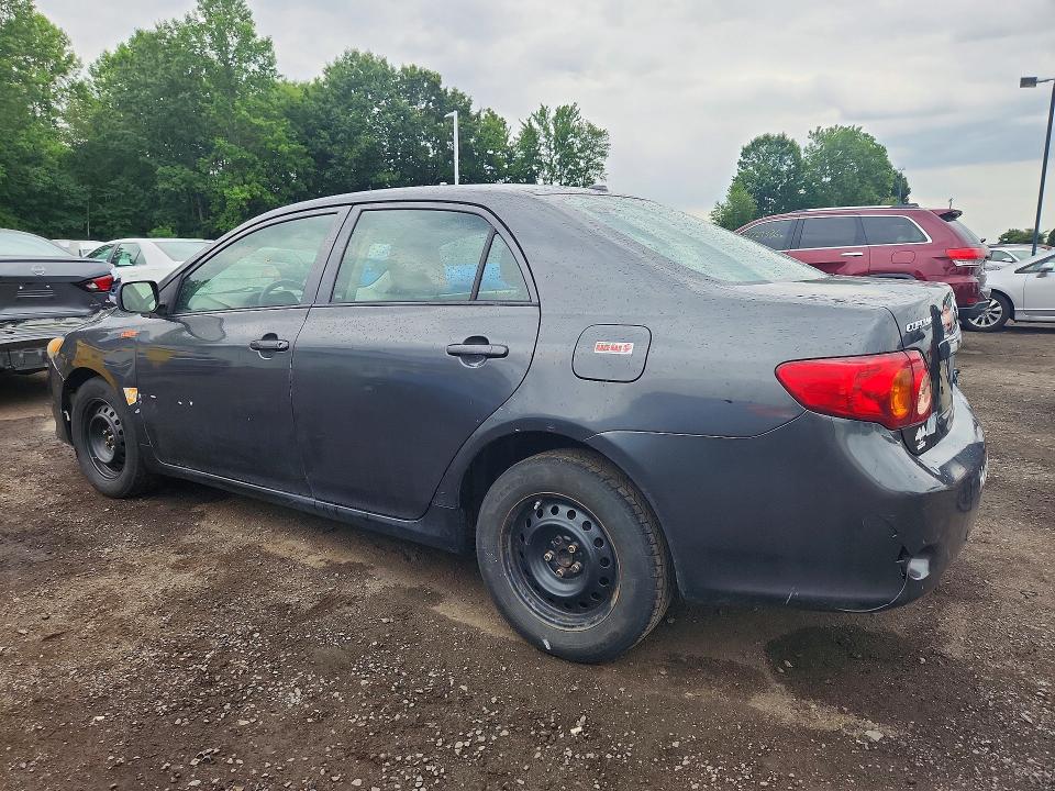 2009 Toyota Corolla VIN 2T1BU40E79C122227 COPART salvage auction — FRONT END, Mt - Certificate Of Title, sold $975 on 2026-07-03 (photo 2)
