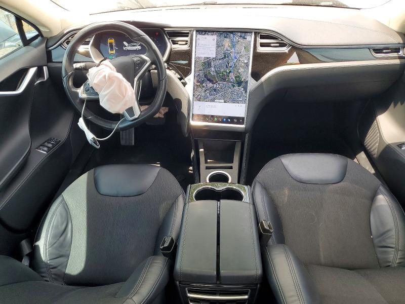 2014 Tesla VIN 5YJSA1H10EFP53321 COPART salvage auction — FRONT END, Md - Cert Of Salvage > 75% Damage, sold $1,950 on 2026-07-09 (photo 8)