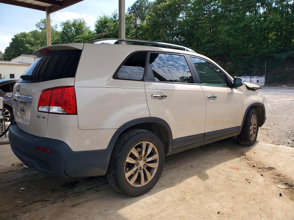 2011 Kia Sorento VIN 5XYKU4A22BG114194 COPART salvage auction — FRONT END, AL - CERT OF TITLE-SALVAGE TITLE (P), sold $175 on 2026-07-21 (photo 3)