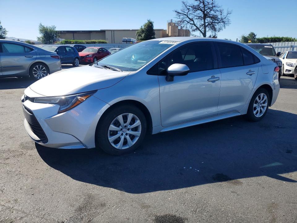 2024 Toyota VIN 5YFB4MDEXRP114598 COPART salvage auction — REAR END, Ca - Salvage Certificate, sold $6,800 on 2026-07-02 (photo 1)