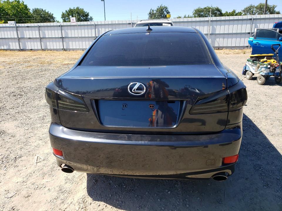 2011 Lexus Is 250 VIN JTHCF5C20B5046308 COPART salvage auction — FRONT END, Ca - Salvage Certificate, sold $625 on 2026-07-21 (photo 6)