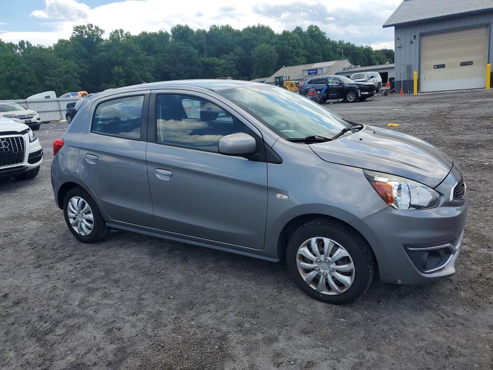 2017 Mitsubishi Mirage VIN ML32A3HJ1HH011593 COPART salvage auction — MINOR DENT/SCRATCHES, Pa - Cert Of Title, sold $950 on 2026-07-09 (photo 4)