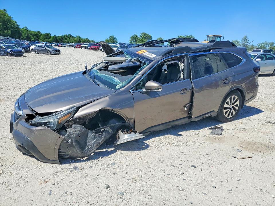 2021 Subaru VIN 4S4BTACC6M3125158 COPART salvage auction — FRONT END, Ma - Cert Of Title-Salvage, sold $200 on 2026-07-22 (photo 1)