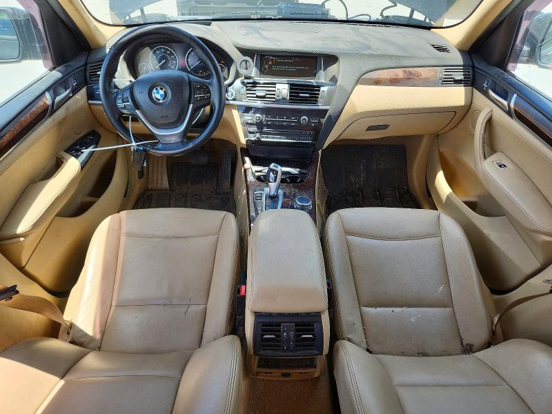 2015 BMW X3 VIN 5UXWY3C54F0E96930 COPART salvage auction — NORMAL WEAR, Tx - Certificate Of Title, sold $475 on 2026-07-02 (photo 8)