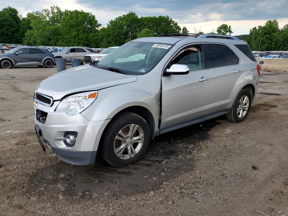 2012 Chevrolet Equinox VIN 2GNFLGE50C6150434 COPART salvage auction — FRONT END, Ny - Mv-907A Salvage Certificate, sold $425 on 2026-07-02 (photo 1)