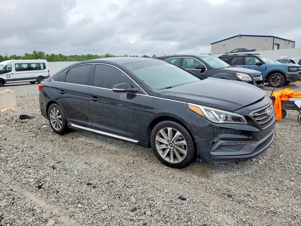 2015 Hyundai Sonata VIN 5NPE34AFXFH034546 COPART salvage auction — FRONT END, Ky - Bill Of Sale/Part Only/No Titl, sold $450 on 2026-07-02 (photo 4)