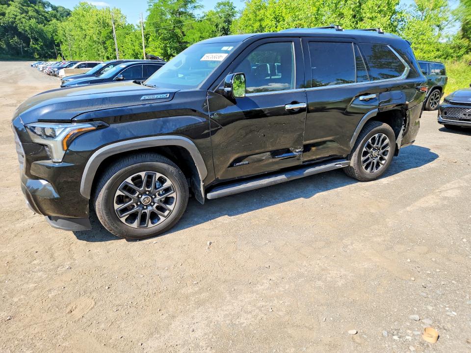 2024 Toyota Sequoia VIN 7SVAAABA1RX025707 COPART salvage auction — SIDE, NJ - CERT OF TITLE-SALVAGE, sold $39,250 on 2026-07-30 (photo 1)