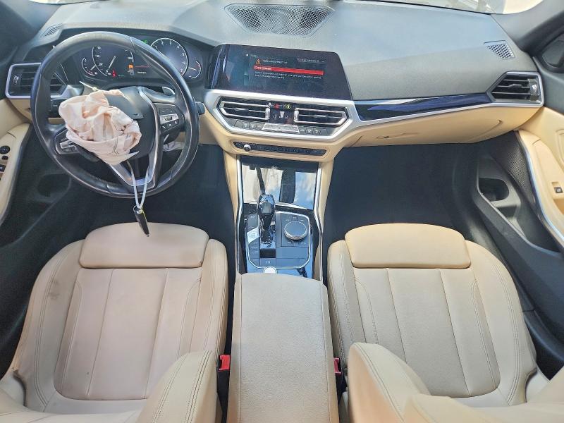 2019 BMW 3er VIN WBA5R1C57KAK08153 COPART salvage auction — FRONT END, Fl - Cert Of Title Slvg Rebuildable, sold $7,200 on 2026-08-06 (photo 8)
