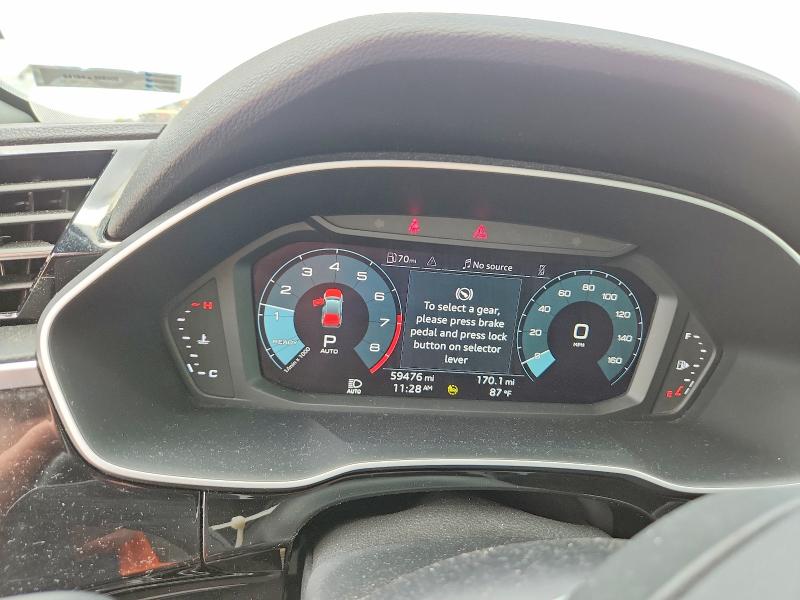 2023 Audi Q3 VIN WA1DECF34P1044118 COPART salvage auction — FRONT END, Il - Salvage Certificate, sold $9,100 on 2026-08-23 (photo 9)
