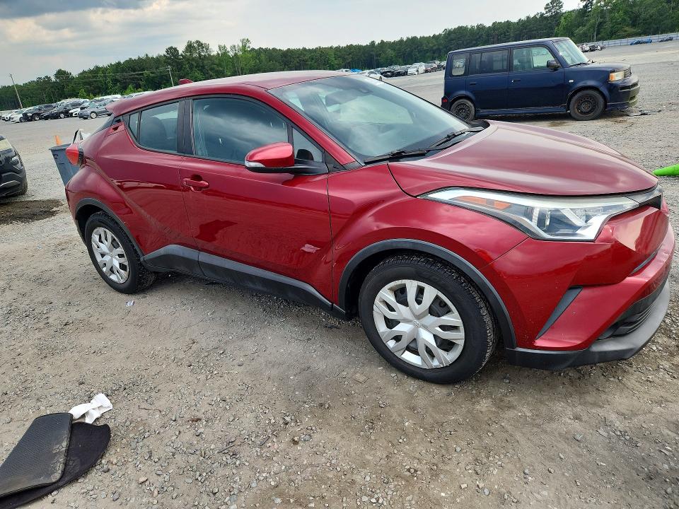2019 Toyota C-hr VIN NMTKHMBX5KR096726 COPART salvage auction — SIDE, Nc - Salvage Certificate Of Title, sold $3,250 on 2026-07-27 (photo 4)