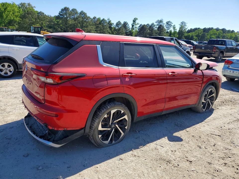 2024 Mitsubishi Outlander VIN JA4J4VA8XRZ020060 COPART salvage auction — FRONT END, Va - Cert Of Title - Salvage, sold $4,150 on 2026-07-28 (photo 3)