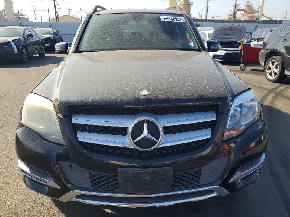 2014 Mercedes-benz Glk-klasse VIN WDCGG5HB7EG197643 COPART salvage auction — REAR END, Ca - Salvage Certificate, sold $2,200 on 2026-07-15 (photo 5)