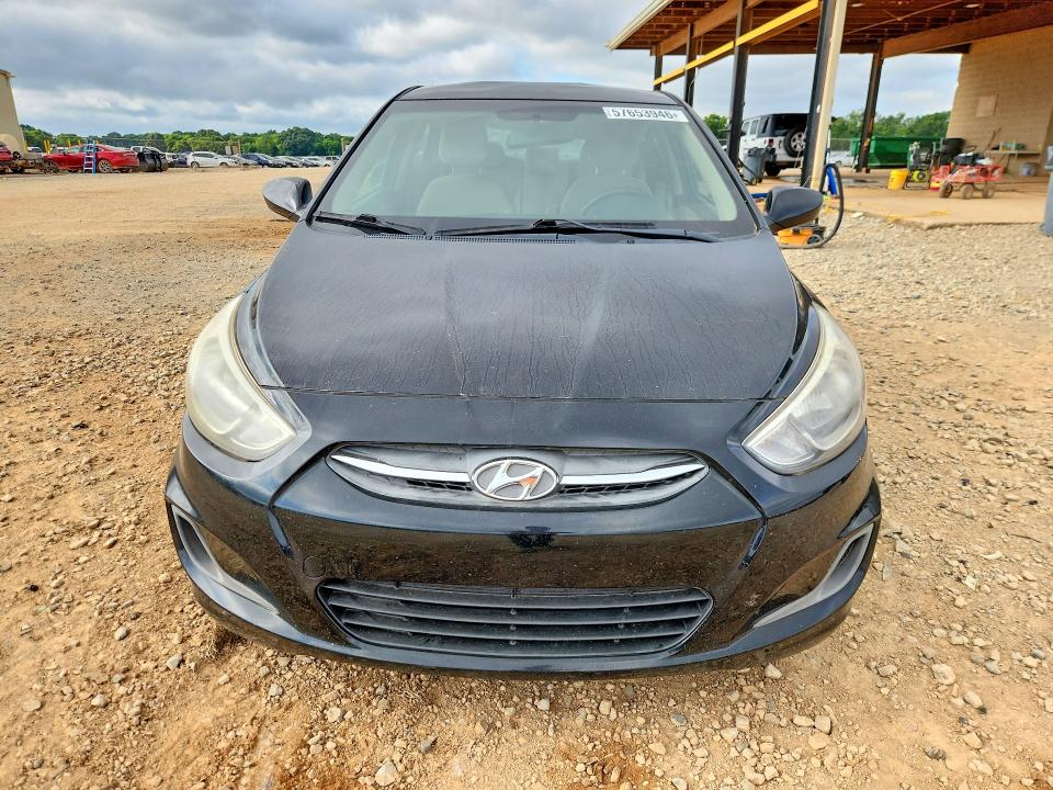 2017 Hyundai Accent VIN KMHCT4AEXHU341265 COPART salvage auction — ROOF, Al - Cert Of Title-Salvage Title, sold $425 on 2026-07-15 (photo 5)