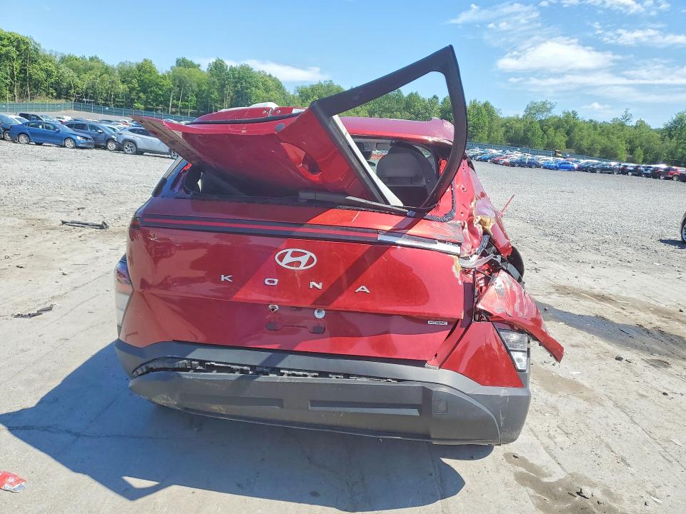 2025 Hyundai Kona VIN KM8HBCAB0SU307383 COPART salvage auction — ALL OVER, Az - Cert Of Title - Salvage, sold $1,850 on 2026-07-29 (photo 6)