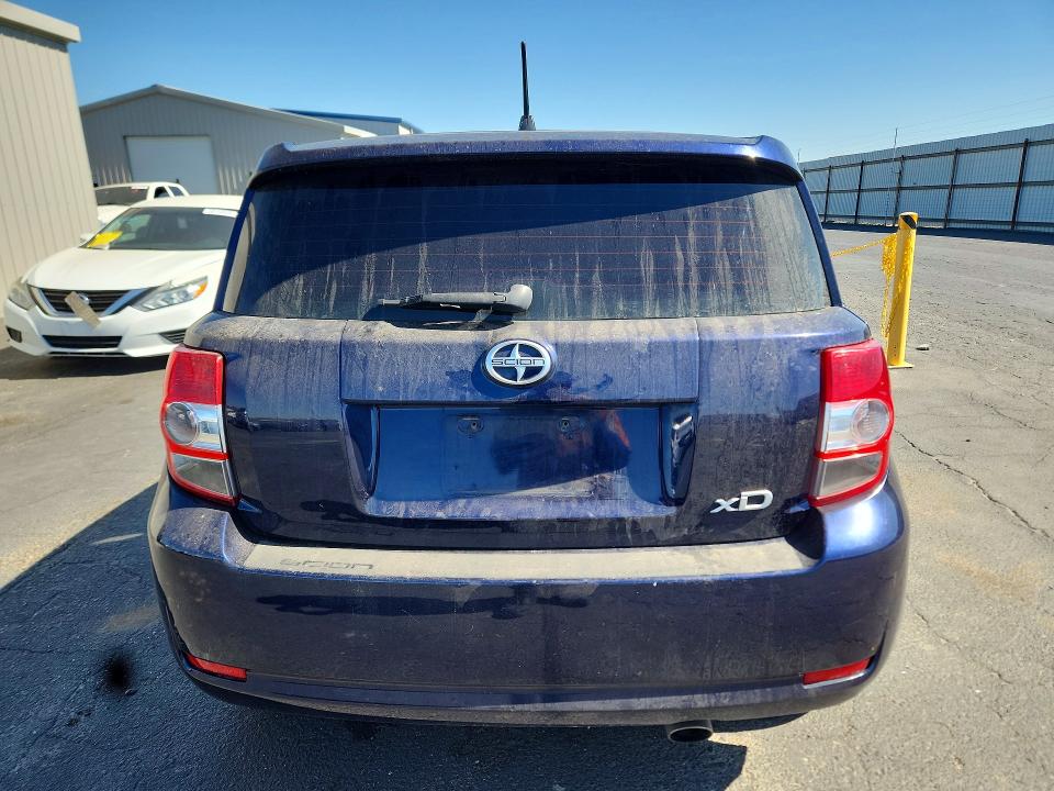 2014 Scion Xd VIN JTKKUPB42E1042637 COPART salvage auction — Burn Engine, Ca - Non-Repairable Vehicle Cert, sold $175 on 2026-07-30 (photo 6)