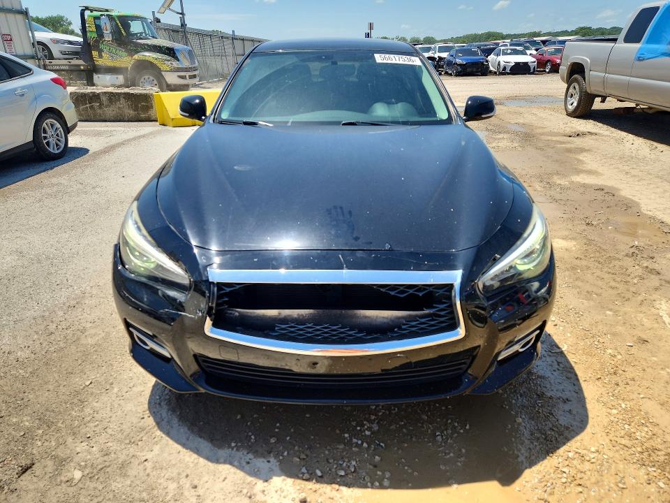 2017 Infiniti VIN JN1CV7AR2HM681368 COPART salvage auction — REAR END, KS - CERT OF TITLE-SALVAGE, sold $2,600 on 2026-07-02 (photo 5)