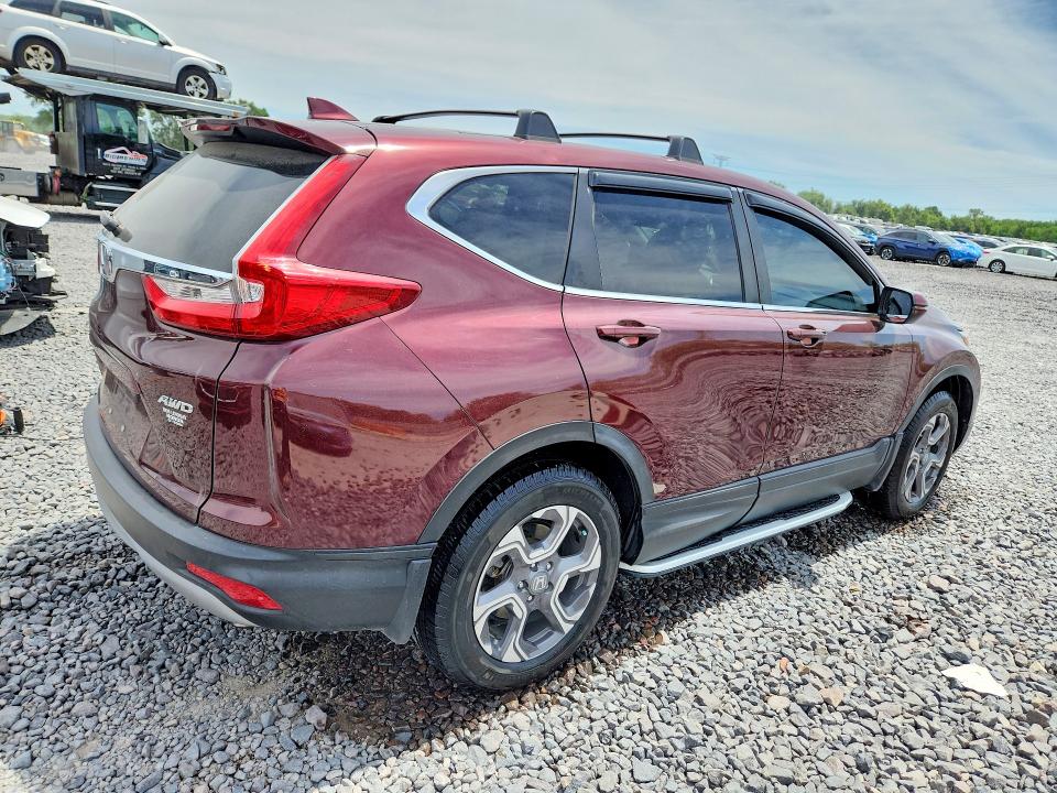 2019 Honda Cr-v VIN 7FARW2H84KE000846 COPART salvage auction — SIDE, Il - Salvage Certificate, sold $7,700 on 2026-07-21 (photo 3)