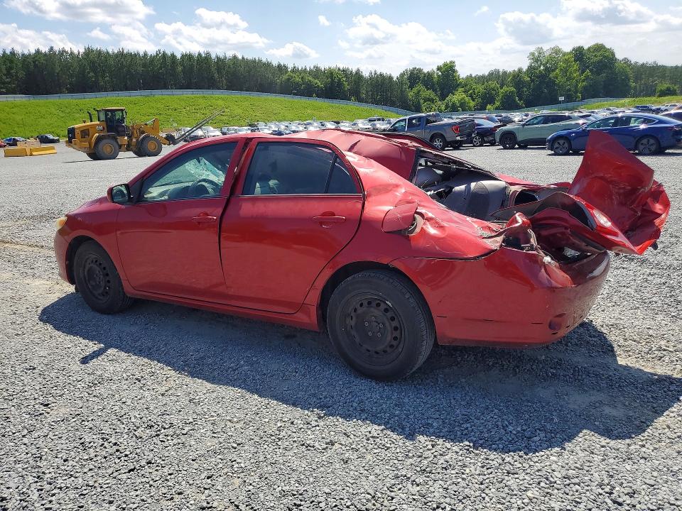 2009 Toyota Corolla VIN JTDBL40E59J023994 COPART salvage auction — ROOF, Nc - Salvage Certificate Of Title, sold $550 on 2026-07-23 (photo 2)
