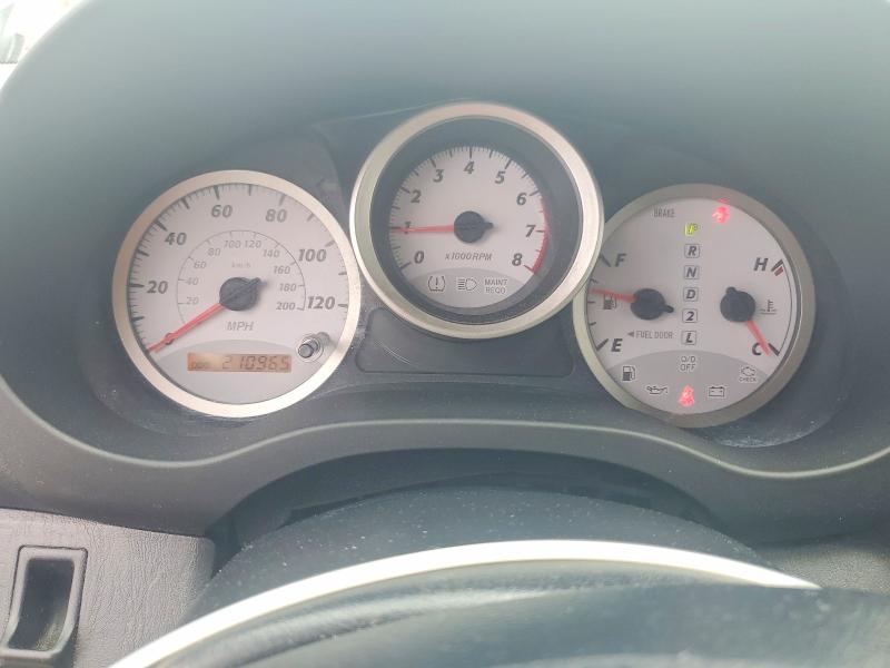 2005 Toyota Rav4 VIN JTEGD20V550058828 COPART salvage auction — FRONT END, Wv - Salvage Certificate, sold $875 on 2026-07-30 (photo 9)