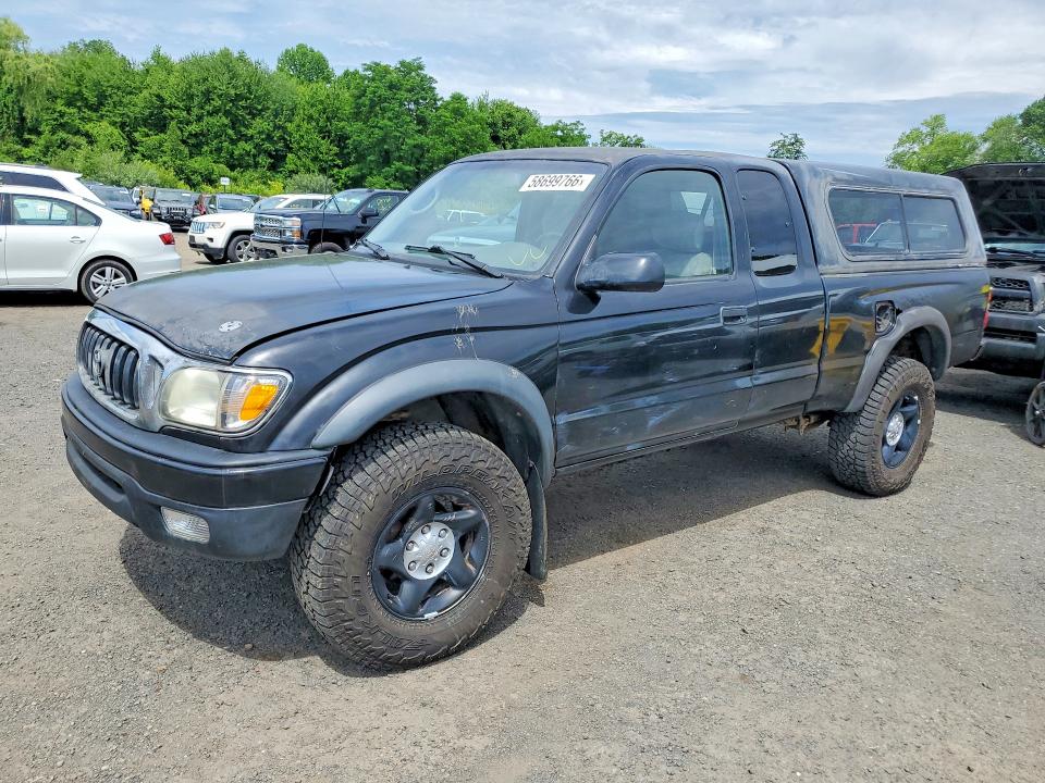 2002 Toyota Tacoma VIN 5TEWN72N92Z126504 COPART salvage auction — REAR END, Vt - Certificate Of Title, sold $2,450 on 2026-07-10 (photo 1)