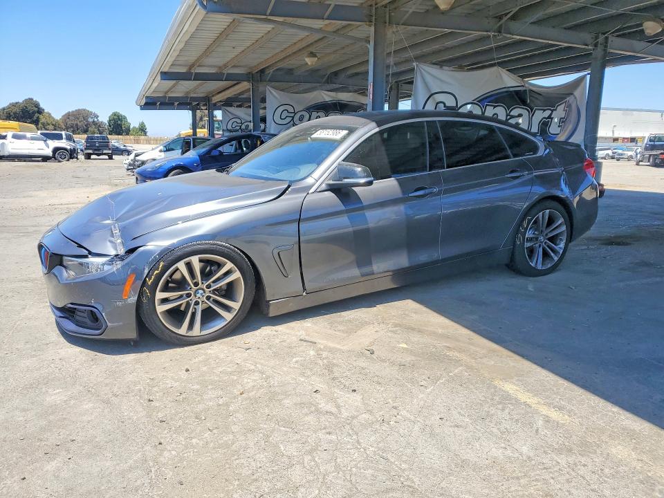 2019 BMW 4er VIN WBA4J3C55KBL07174 COPART salvage auction — FRONT END, Ca - Salvage Certificate, sold $3,200 on 2026-08-20 (photo 1)