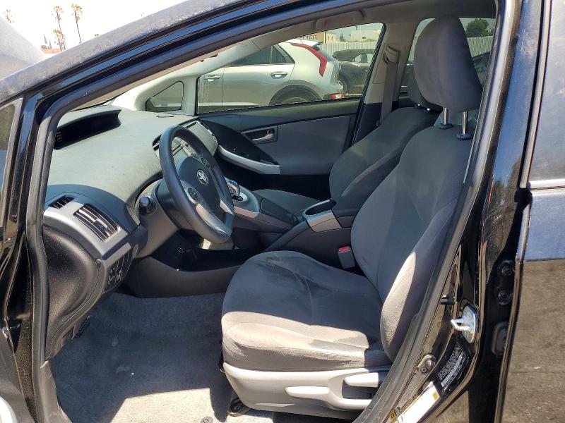 2012 Toyota Prius VIN JTDKN3DU0C1504765 COPART salvage auction — FRONT END, CA - SALVAGE CERTIFICATE, sold $775 on 2026-07-31 (photo 7)