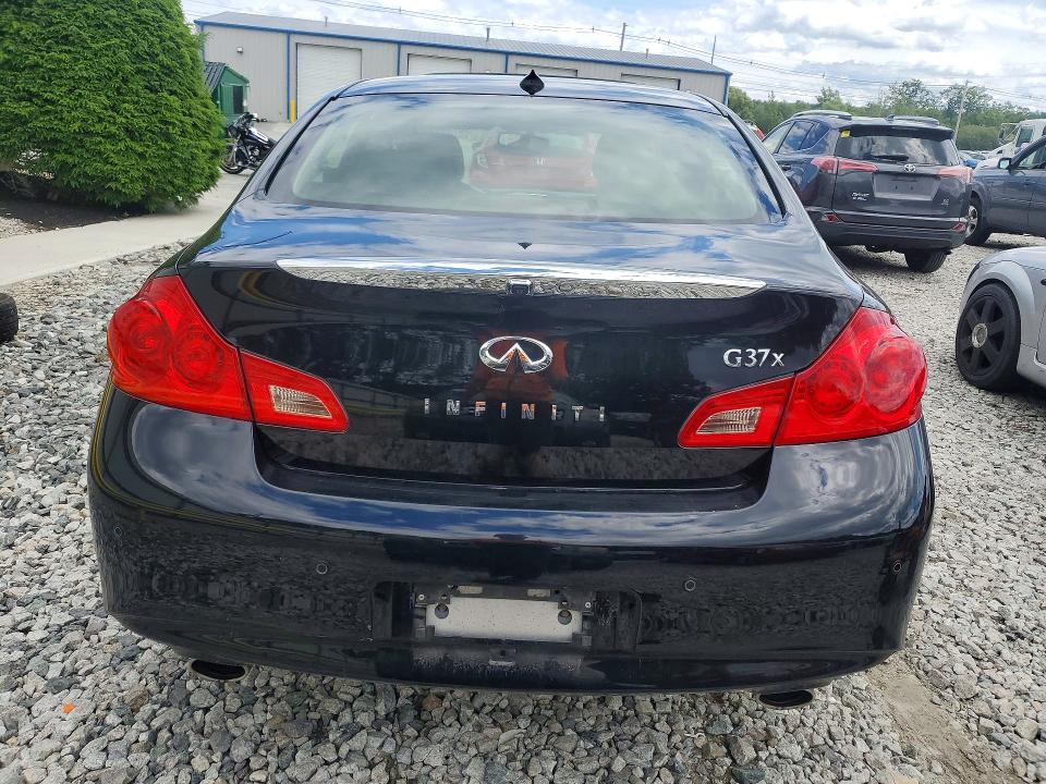 2013 Infiniti VIN JN1CV6AR5DM760943 COPART salvage auction — FRONT END, Ma - Cert Of Title-Reconstrctd Coll, sold $725 on 2026-07-08 (photo 6)