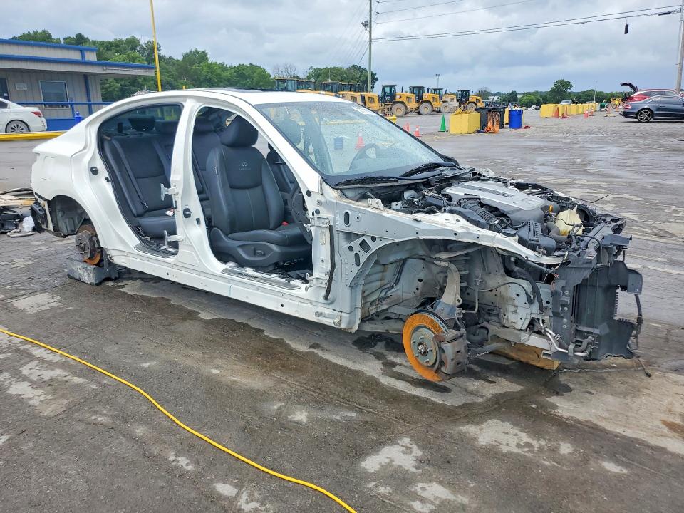 2014 Infiniti VIN JN1BV7AR8EM687084 COPART salvage auction — STRIPPED, TN - SALVAGE CERTIFICATE, sold $300 on 2026-07-27 (photo 4)