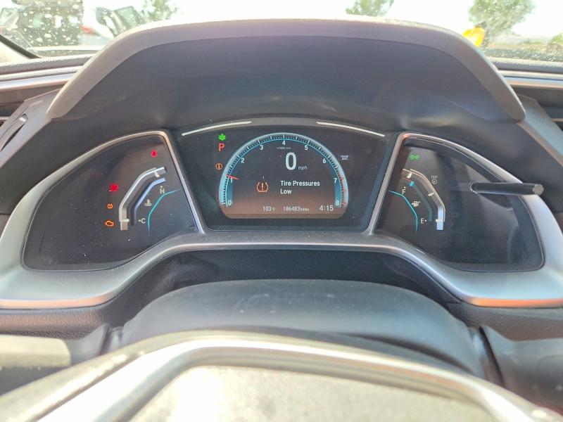 2017 Honda Civic VIN 19XFC2F71HE011559 COPART salvage auction — FRONT END, Nm - Cert Of Title-Salvage, sold $1,900 on 2026-07-09 (photo 9)