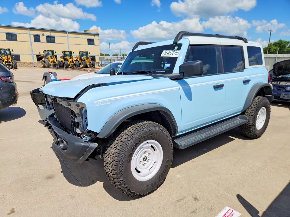 2025 Ford Bronco VIN 1FMEE4DP4SLA43081 — COPART salvage auction photo