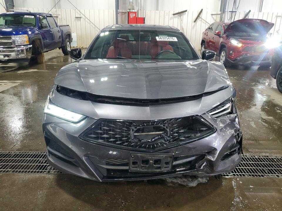 2023 Acura Tlx VIN 19UUB6F55PA001703 COPART salvage auction — FRONT END, Mn - Cert Of Title-Salvage, sold $14,000 on 2026-07-28 (photo 5)