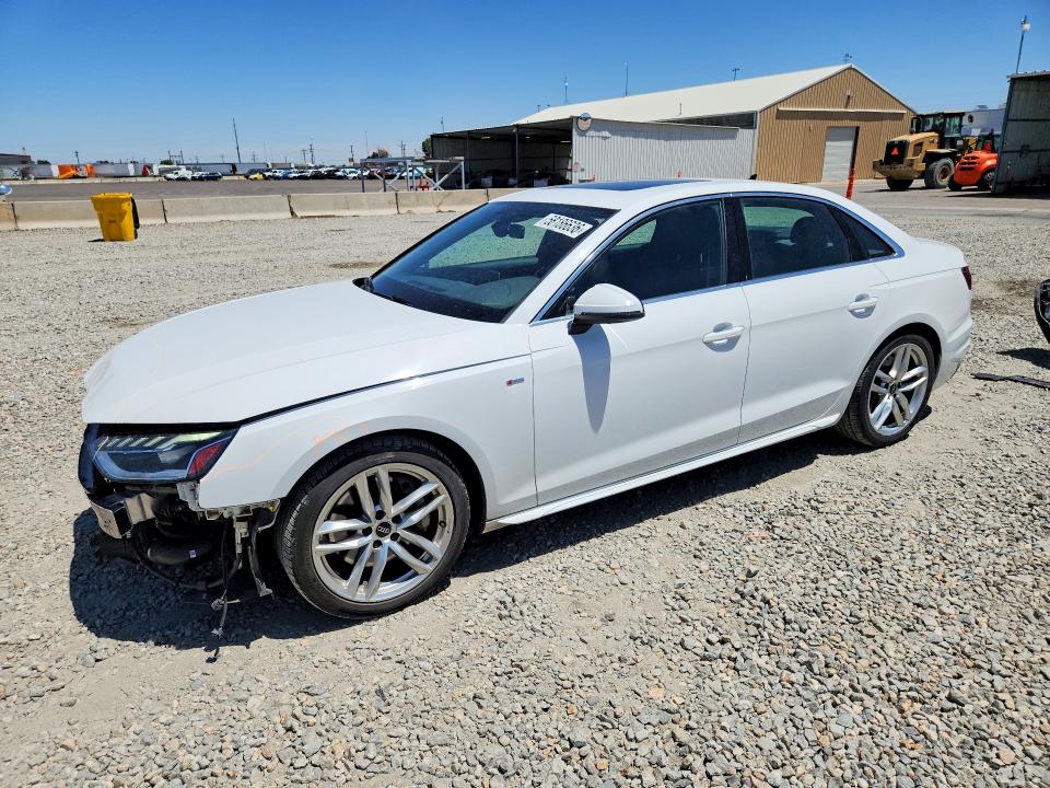 2023 Audi A4 VIN WAUEAAF4XPN011309 COPART salvage auction — FRONT END, Co - Public - Salvage Title, sold $325 on 2026-07-21 (photo 1)