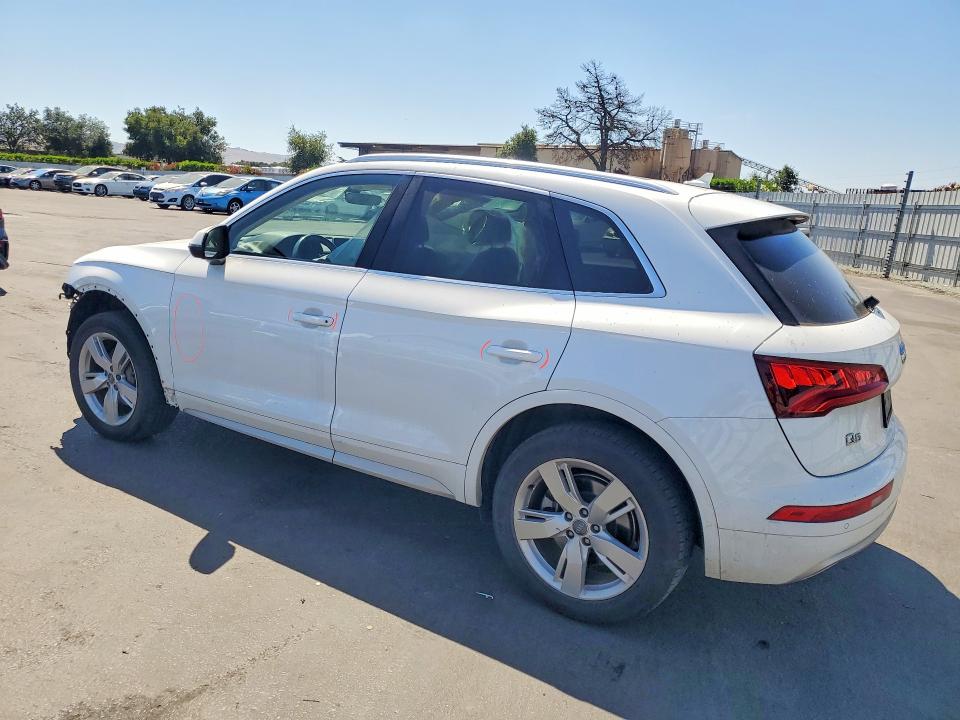 2018 Audi VIN WA1BNAFYXJ2079562 COPART salvage auction — FRONT END, CA - SALVAGE CERTIFICATE, sold $5,500 on 2026-07-21 (photo 2)