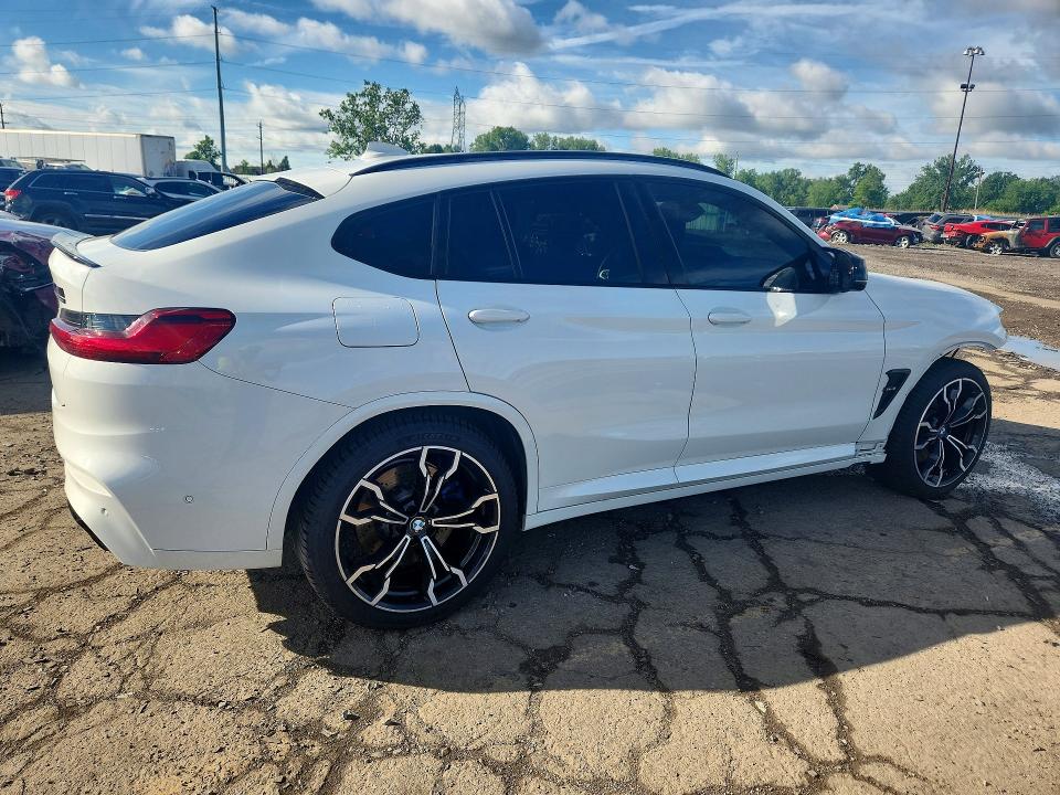 2021 BMW VIN 5YMUJ0C00M9F50093 COPART salvage auction — FRONT END, MI - CERTIFICATE OF TITLE, sold $26,750 on 2026-07-10 (photo 3)