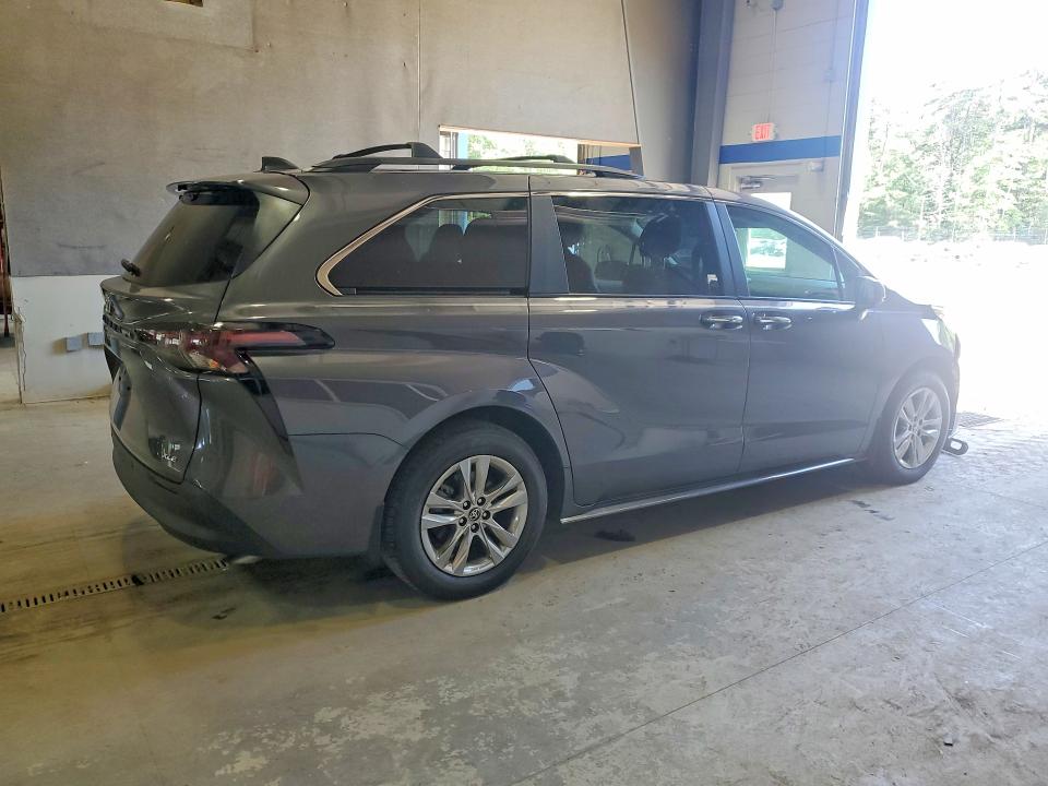 2025 Toyota Sienna VIN 5TDJSKFC1SS183274 COPART salvage auction — FRONT END, Va - Cert Of Title - Salvage, sold $19,600 on 2026-08-21 (photo 3)